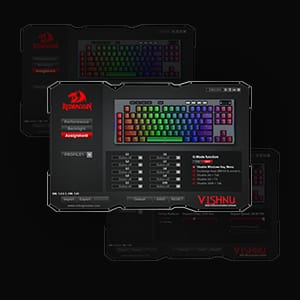 Redragon K596 Vishnu 2.4g Wireless/wired Rgb Mechanical Gaming Keyboard