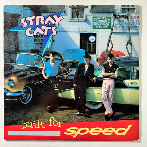 Stray Cats ‎– Built For Speed 美品 香港盤 LP | www.tspea.org