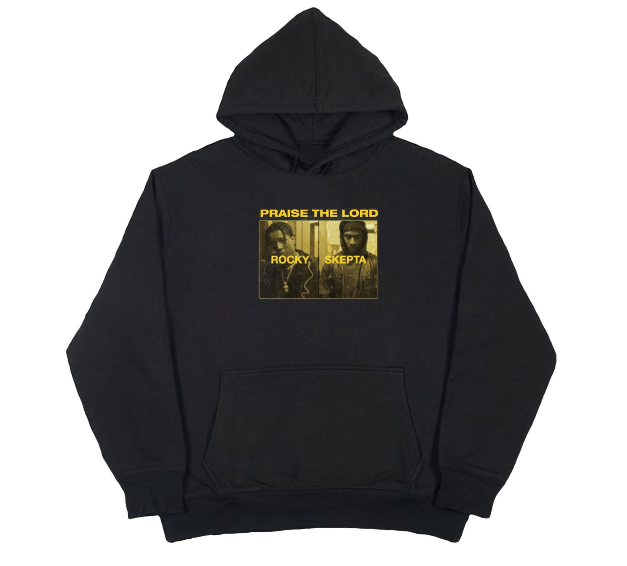 Asap Rocky & Skepta Praise The Lord Hoodie – COLD PRINTS