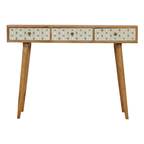 Bien-aise.com, table secrétaire design et tendance en bois massif fabriquée à la main.