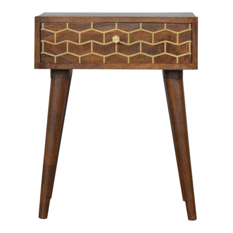 Table en bois exotique fabriquée à la main