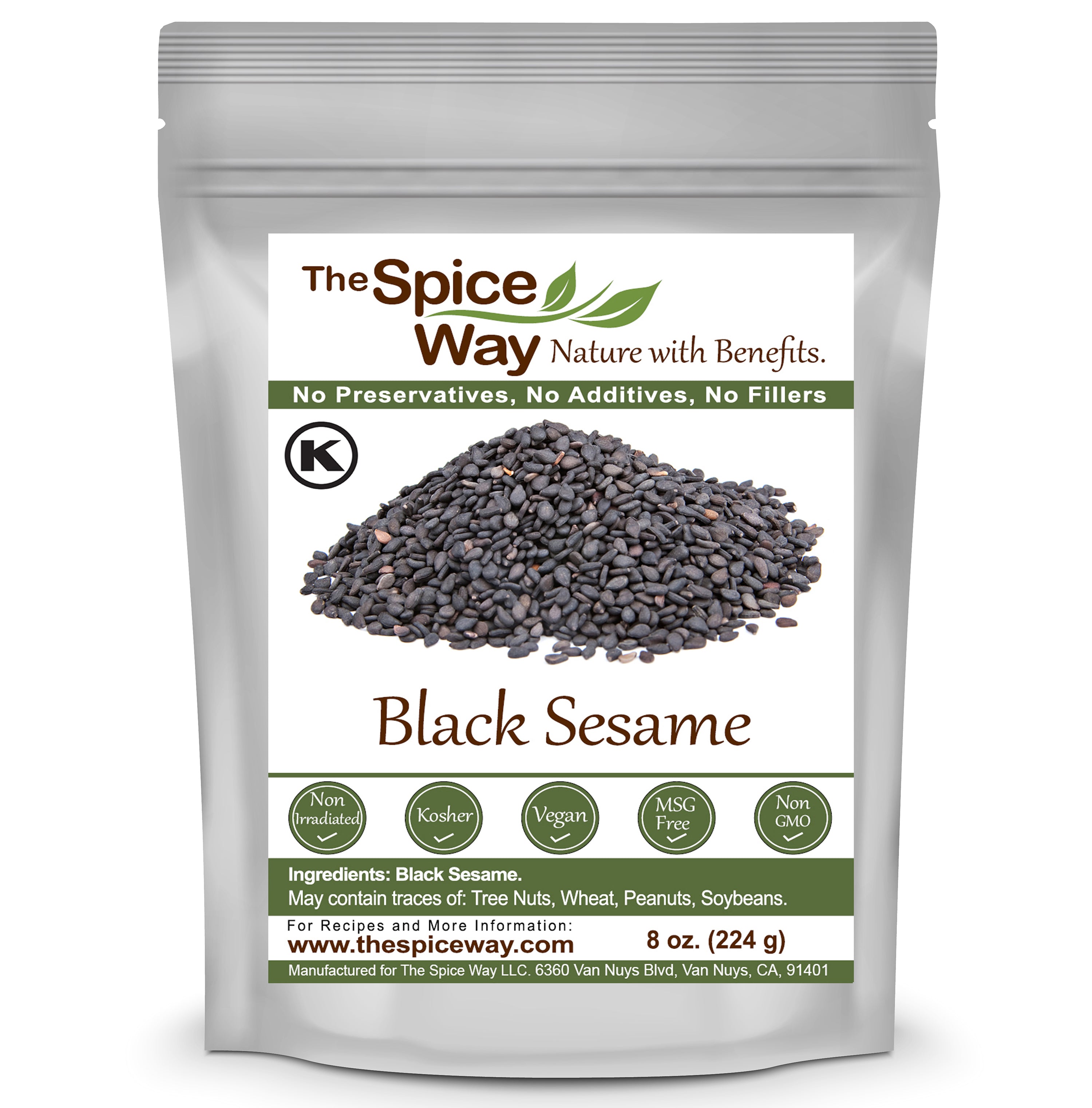 black sesame seeds