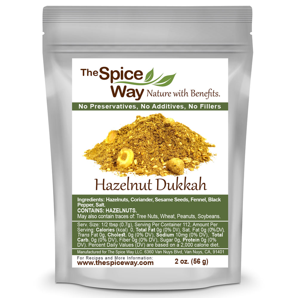 Hazelnut Dukkah Seasoning The Spice Way Nature with Benefits