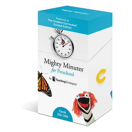 Mighty Minutes® for Preschool (Cards 201-300) — Teaching Strategies