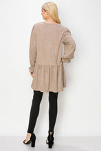 Load image into Gallery viewer, Alize Suede Tunic Dress