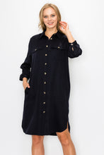 Load image into Gallery viewer, Taylor Shirt Tunic Dress