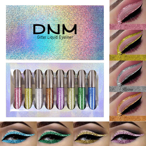 16 Colors Glitter Eyeliner Liquid Makeup Set delineadores de colores, —  evpct