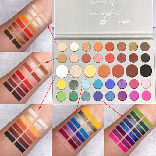 30 Colors Colorful Eyeshadow Palette Matte Pearlescent Shimmer