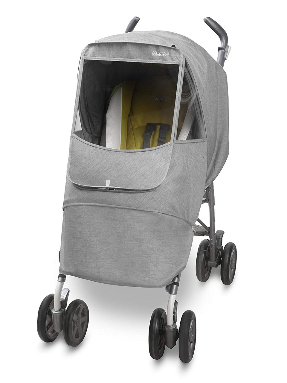 light grey stroller