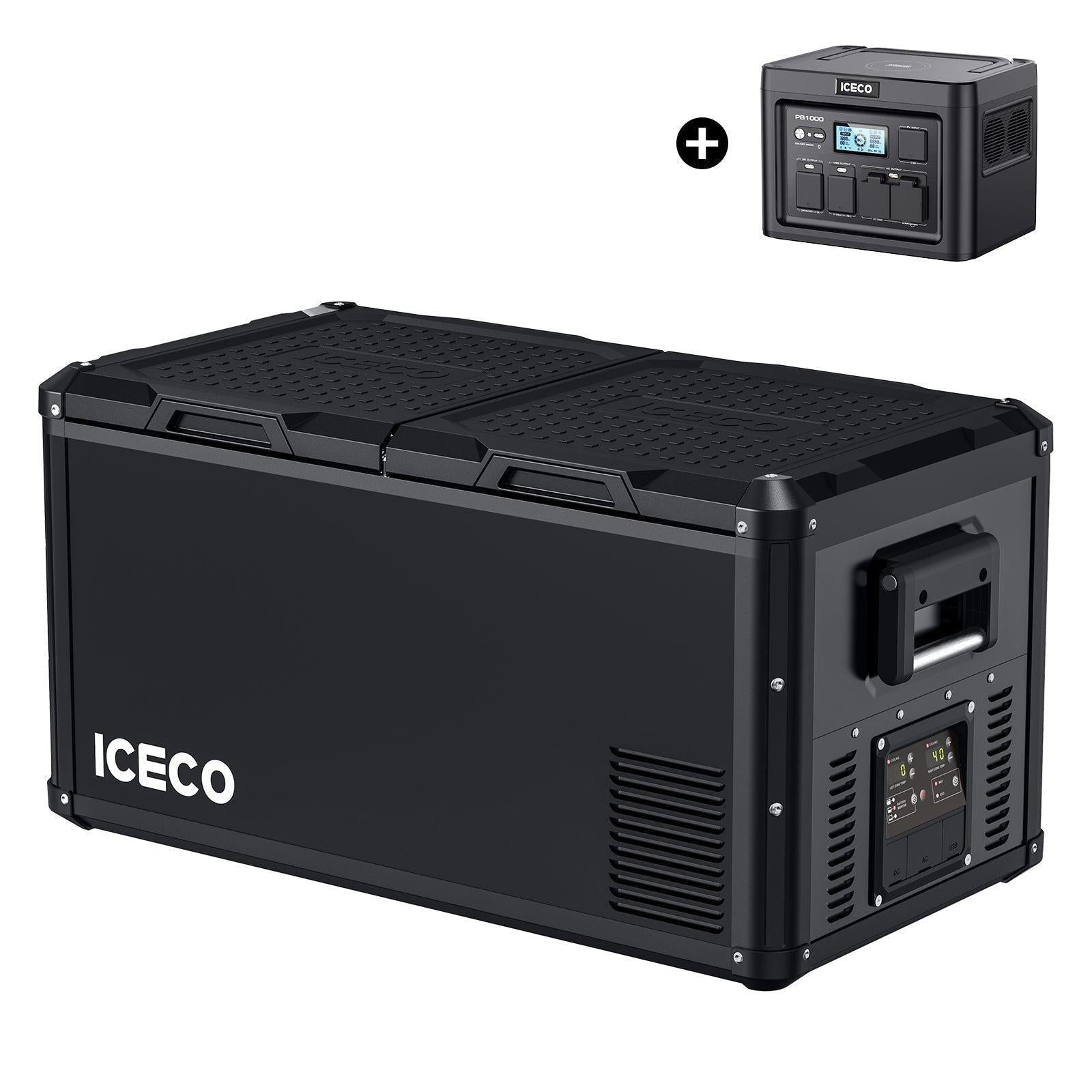 79.2QT VL75ProD 12V Robust Freezer With PB1000 Power Station | ICECO - ICECOFREEZER product image