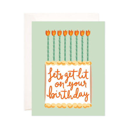 Birthday Books Greeting Card