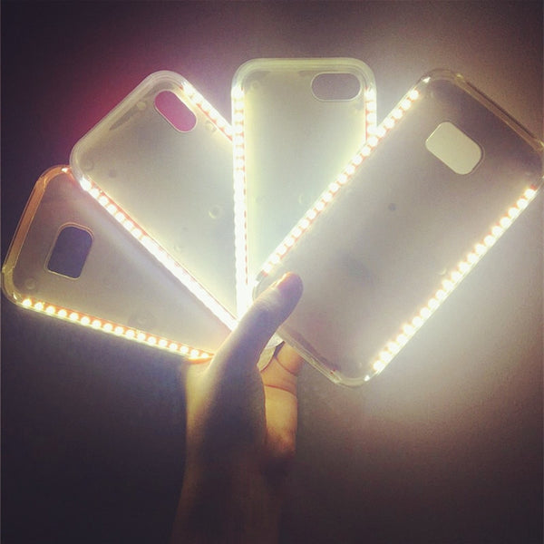 coque iphone 7 plus led lumineuse