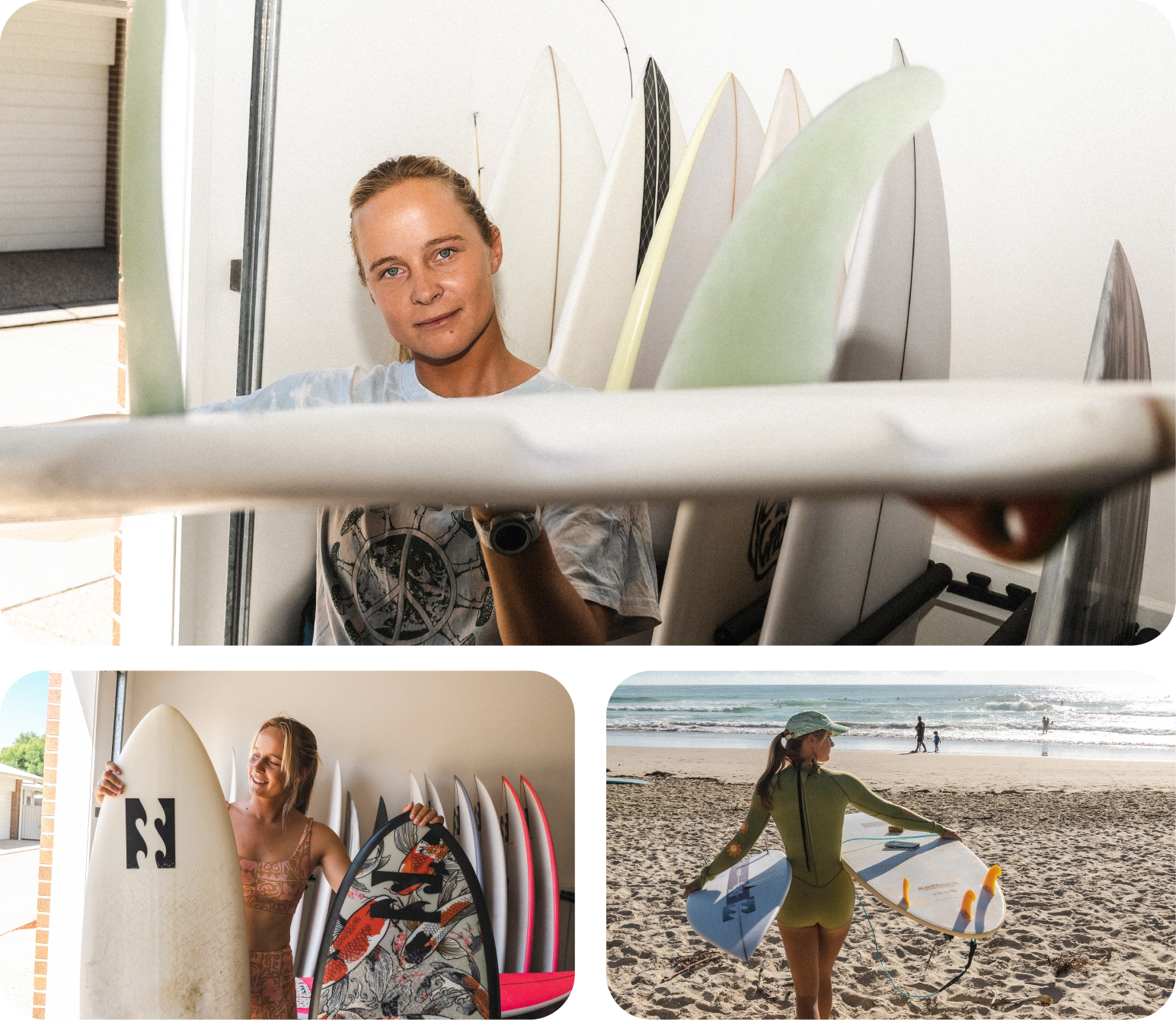 Isabella Nichols Surfboard Collection