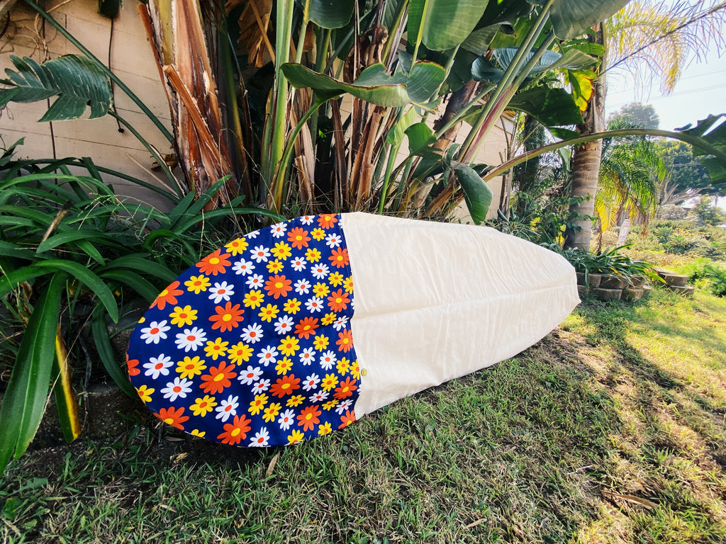 Finished DIY surfboard bag