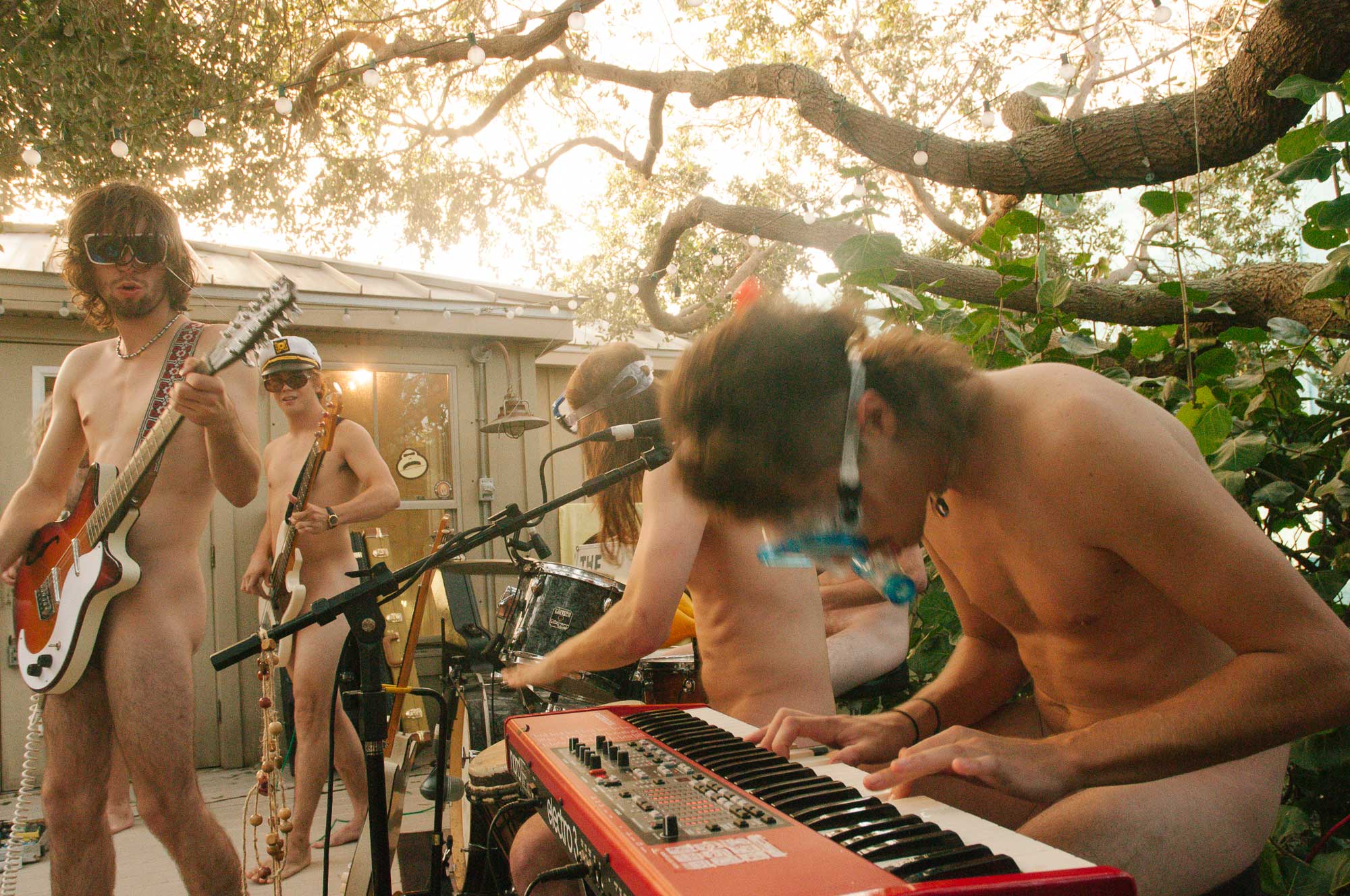 Nude Party Sonnys Porch Concert 9