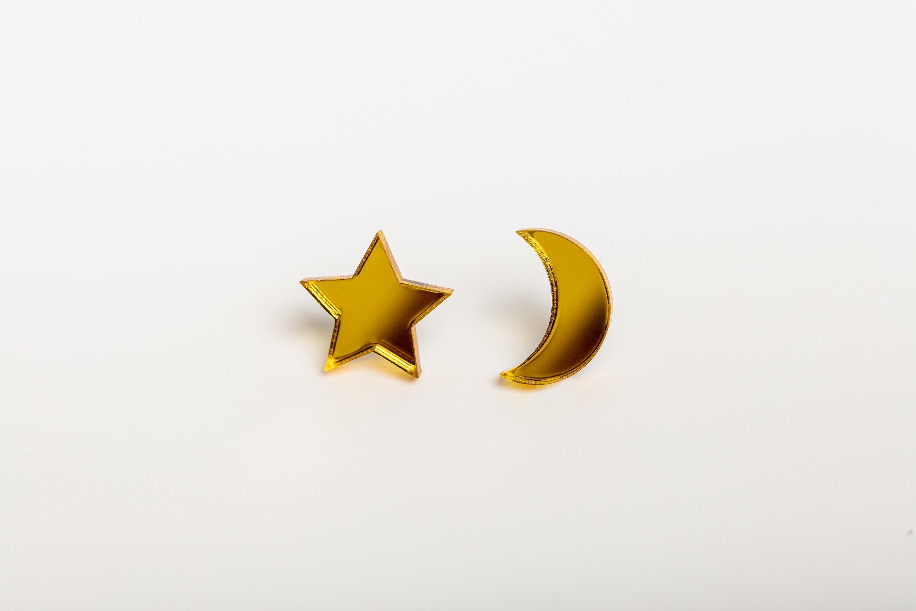Mini Moon and Star hoop earrings | fizzgoespop