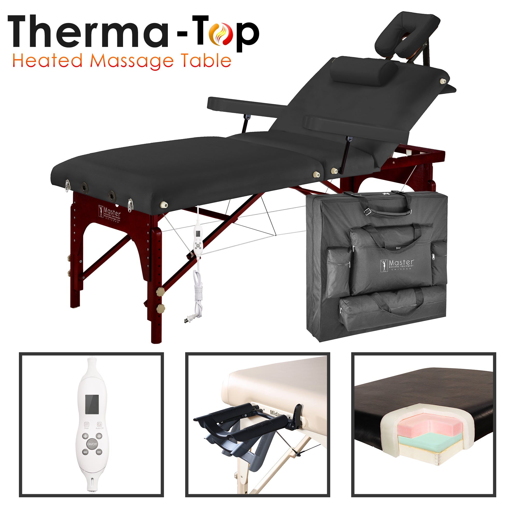 Master Massage Montclair Salon Therma Top Portable Massage Table 31 Superb Massage Tables 