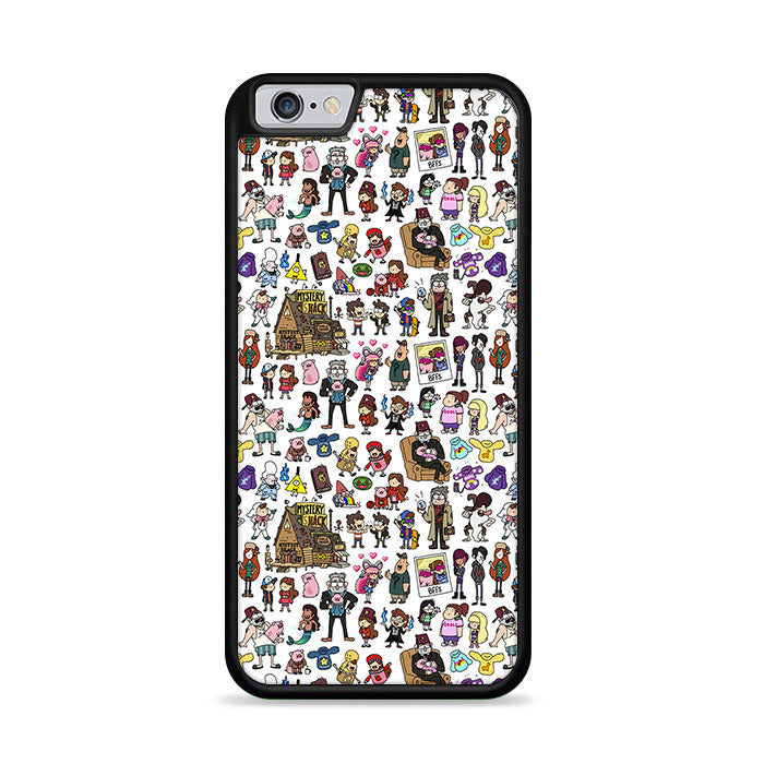 Kawaii Gravity Falls Pattern Wallpaper Iphone 6 Plus Iphone 6s Plus Cases Rowlingcase
