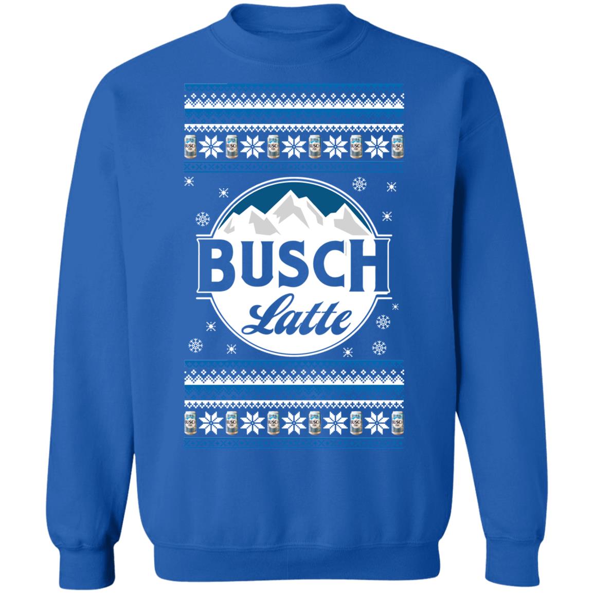 busch latte sweatshirt