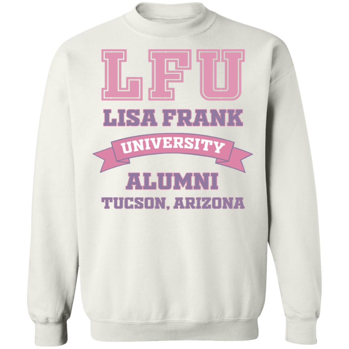 lisa frank university sweatshirt