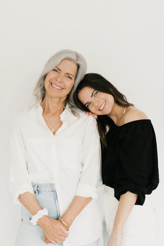 Mother/daughter duo Shelby and Courtney, founders of Supercrush