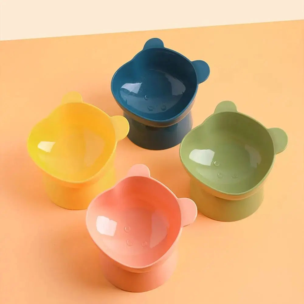 Anti-upset Home Dog Cat Feeder Protects Cervical Vertebravels Elevated Bowl High Feeding Bowl Pet Bowl Vraiment-chat
