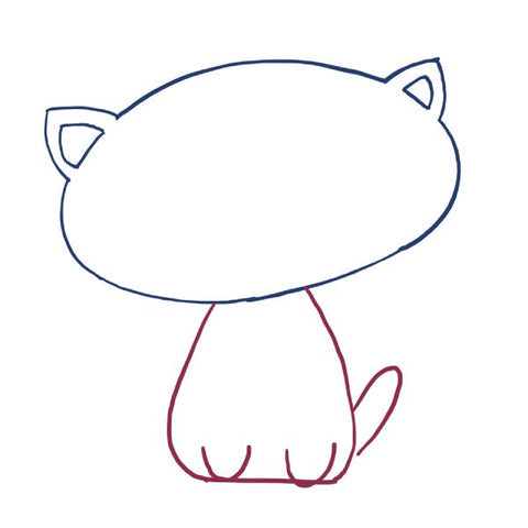 Faire Un Dessin De Chat Facile Vraiment Chat