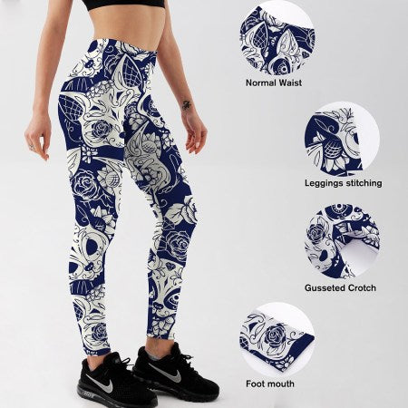 legging chat santa muerte