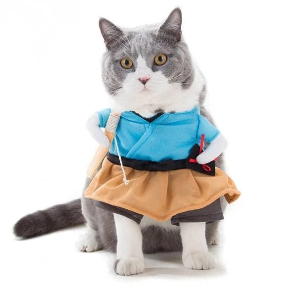 Deguisement Chat Fille En Uniforme Vraiment Chat