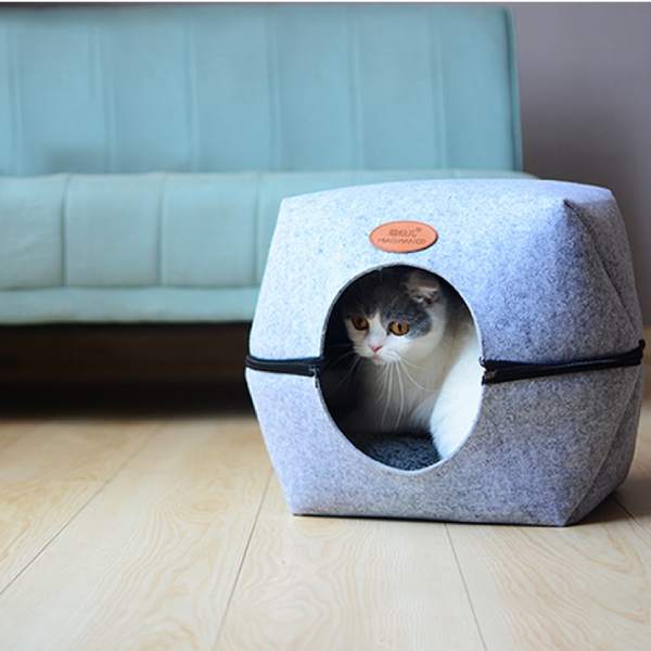 Niche Pour Chat Hexagonale Vraiment Chat