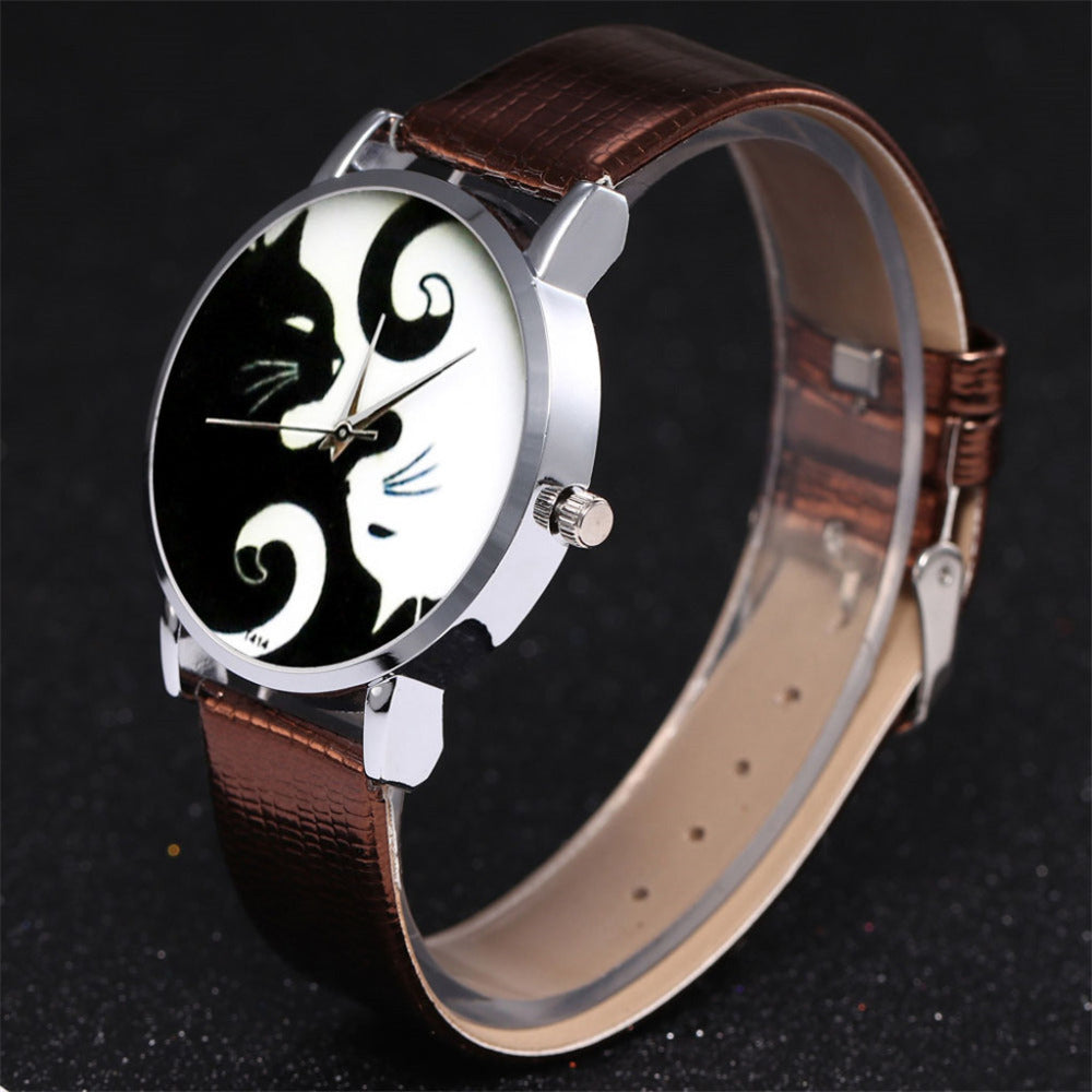 Montre Chat Femme Yin Yang Vraiment Chat