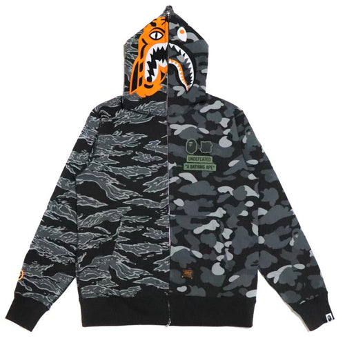 bape undefeated tiger shark