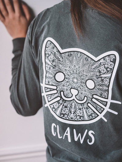 claws cat shirt