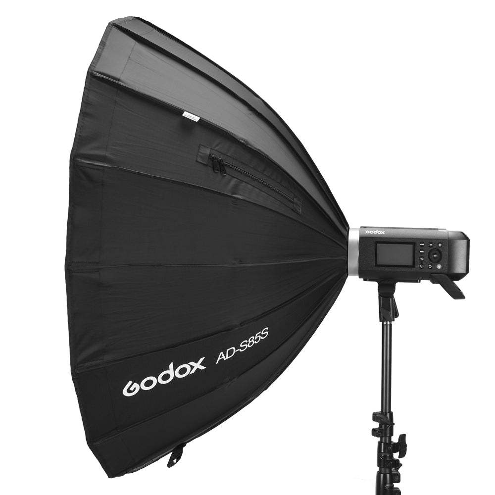 GODOX Foldable 32” x 32” (80cm x 80cm) Softbox with Flash Bowens S Bracket  V2 w/ Grid - Looking Glass Photo & Camera