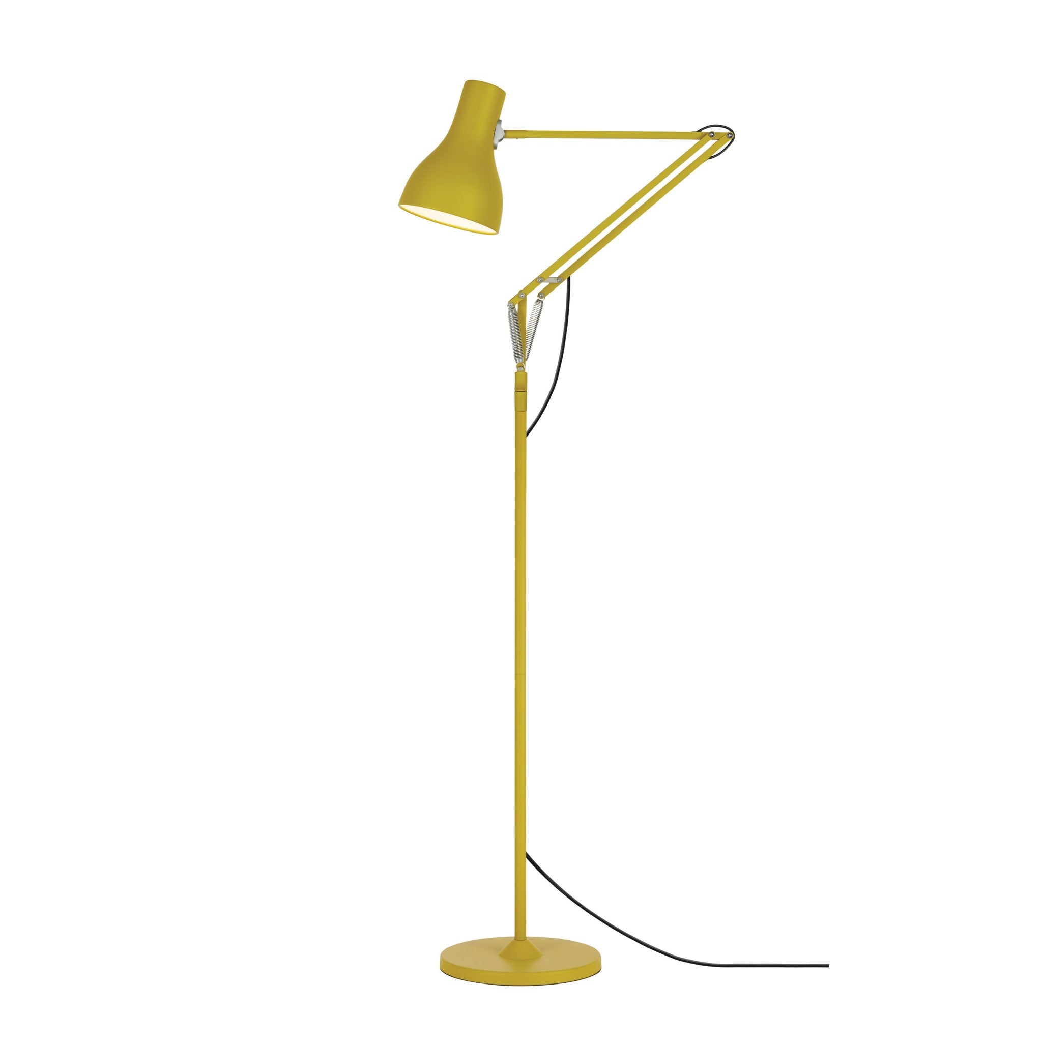 ochre floor lamp