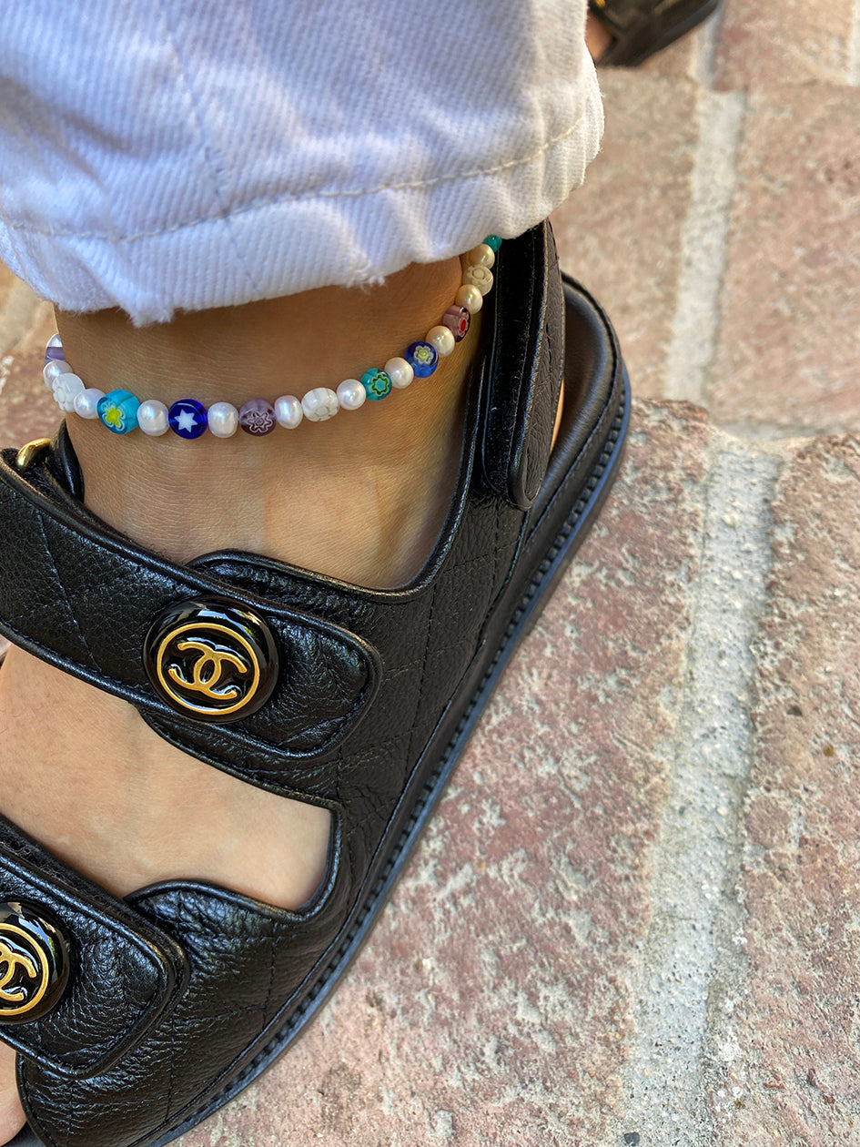 THE AESTAS FLOWER ANKLET