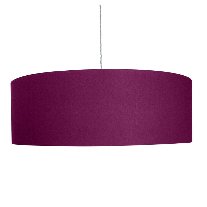 large purple light shade