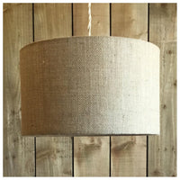 hessian light shade