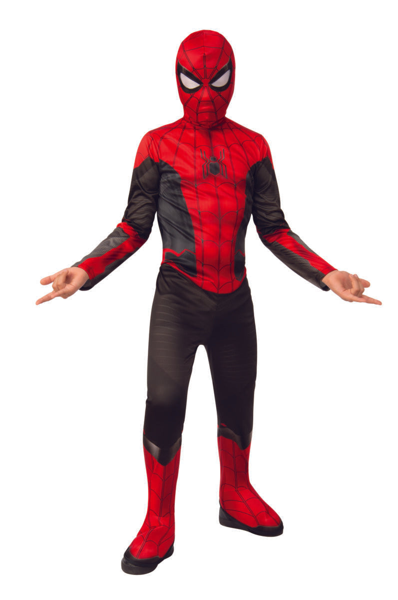 Spider-Man: Far From Home Spider-Man Red/Black Suit Childs Costume –  Haryguls Halloween Planet Superstore