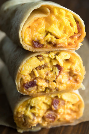 Breakfast Meal 1: Turkey bacon Breakfast wrap - EatFit 24/7, LLC - Healthy Food
