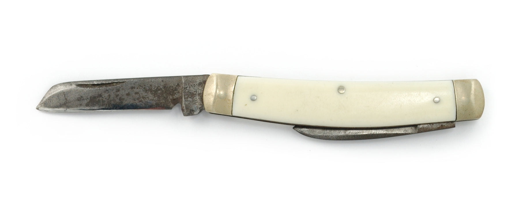 Bone handled pocket knife