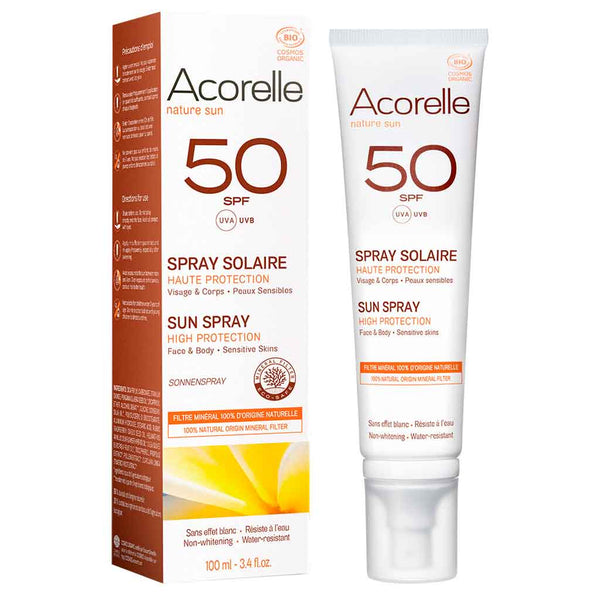 Acorelle Aurinkosuojaspray SPF50