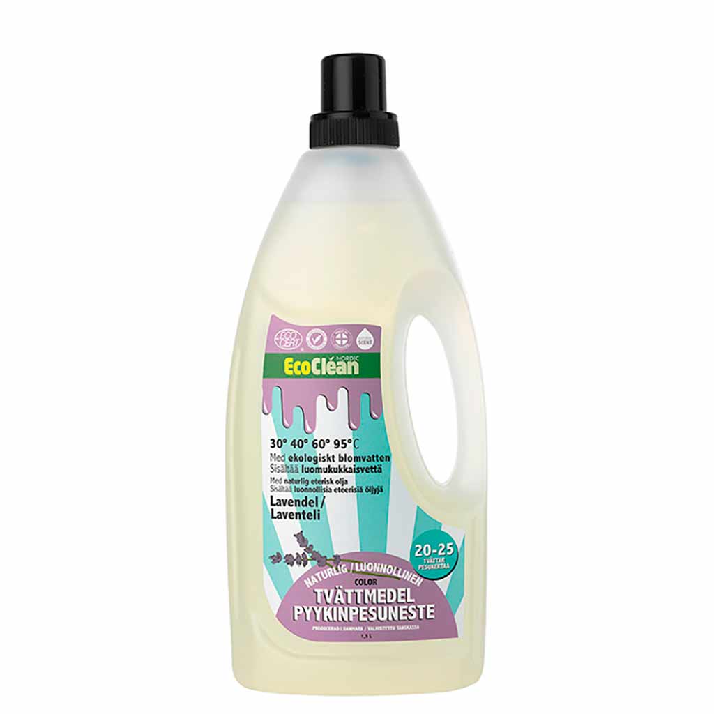 EcoClean Pyykinpesuaine Laventeli 1500 ml