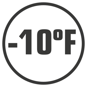 Comfort Rating -10°F