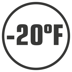 Comfort Rating -20°F