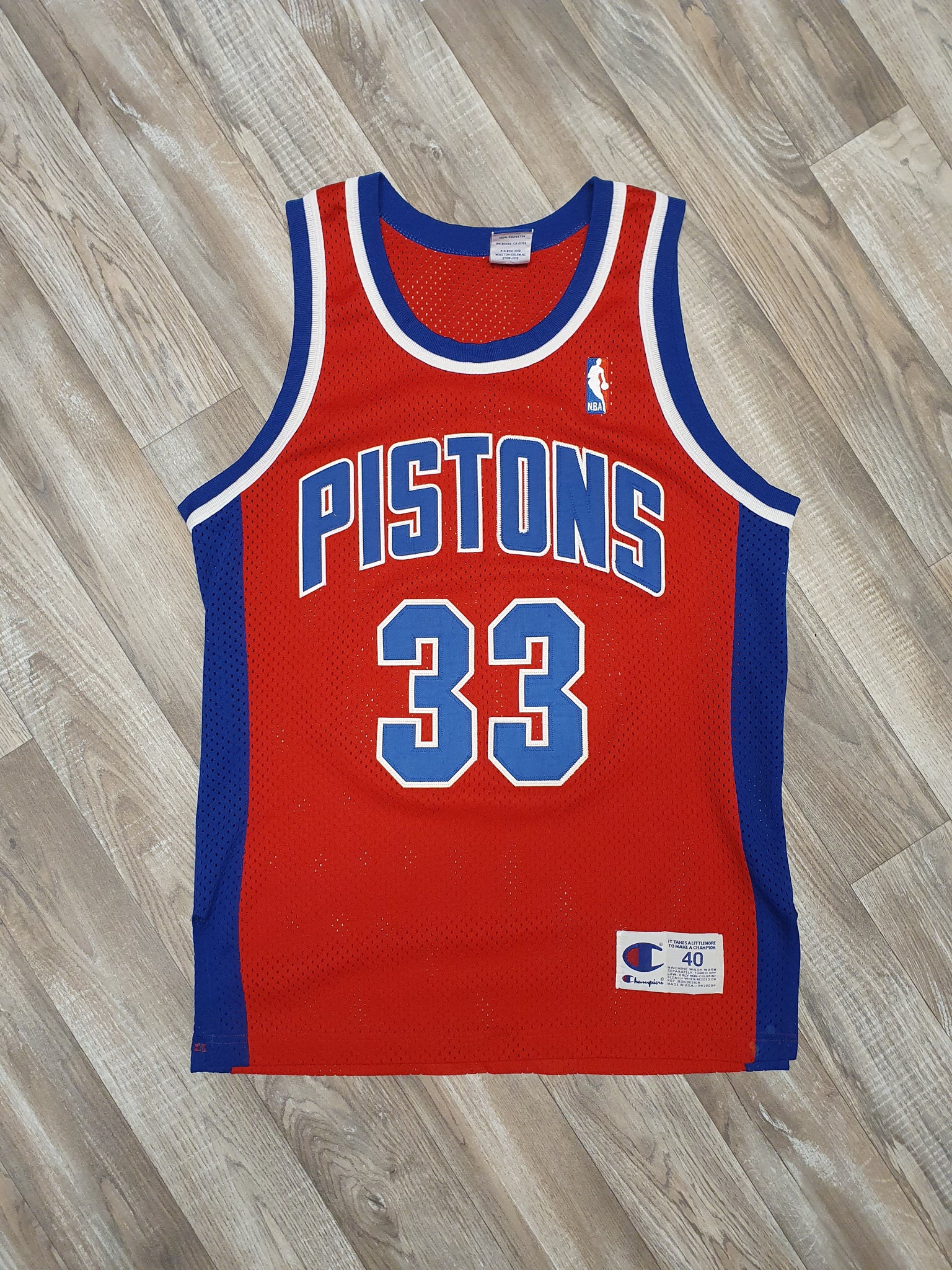 grant hill red pistons jersey