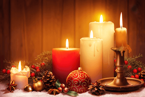 Christmas Carols by Candlelight Set the Scene – Love to Sing
