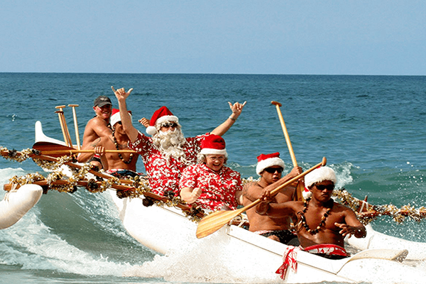 Santa is known as "Kanakaloka" in Hawaii | Love to Sing