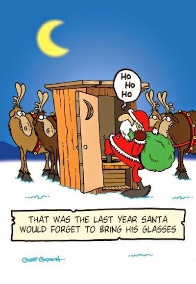 Santa forgot his glasses Merry Christmas Meme | Love to Sing