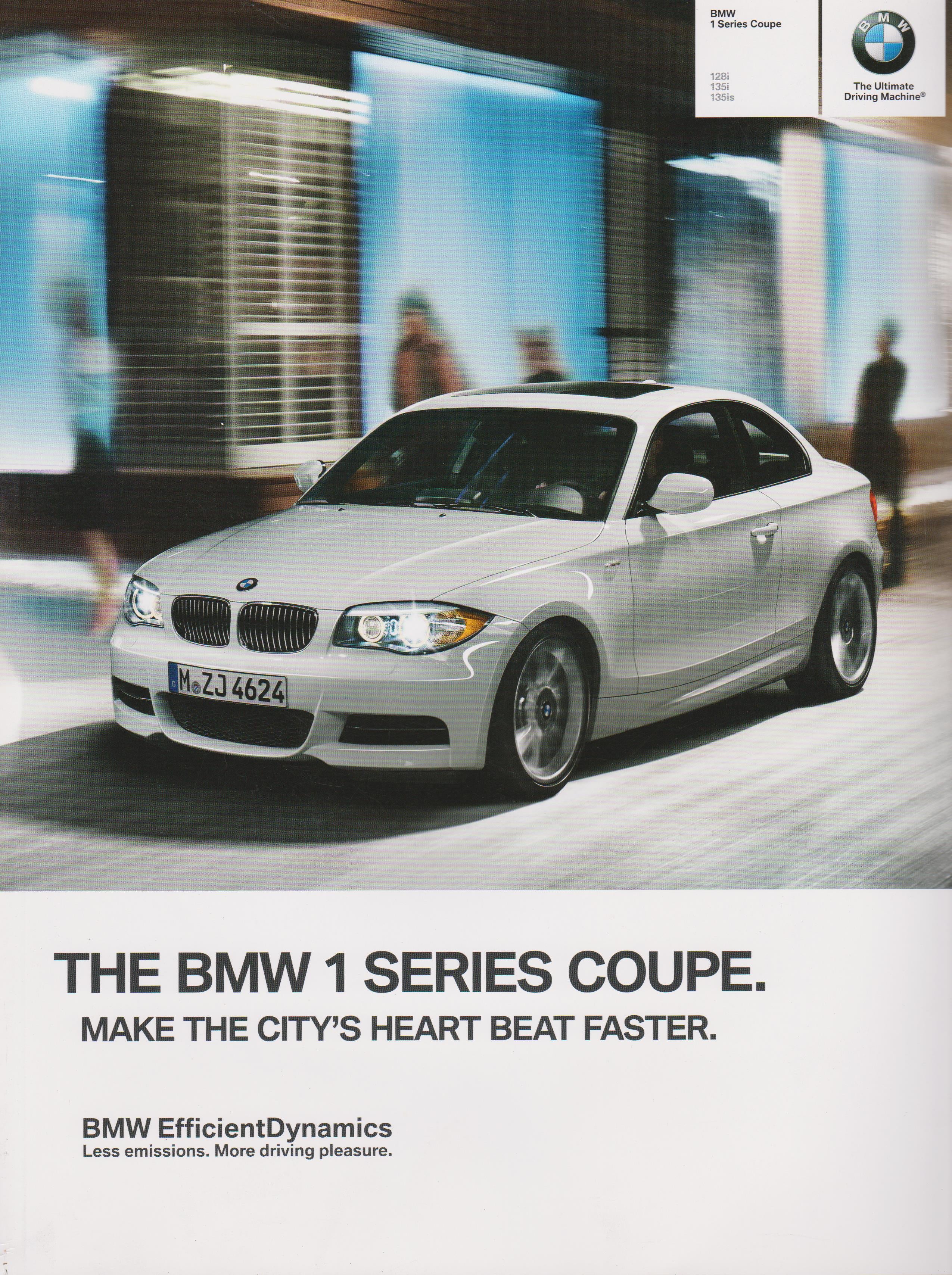 2008 bmw 135i brochure